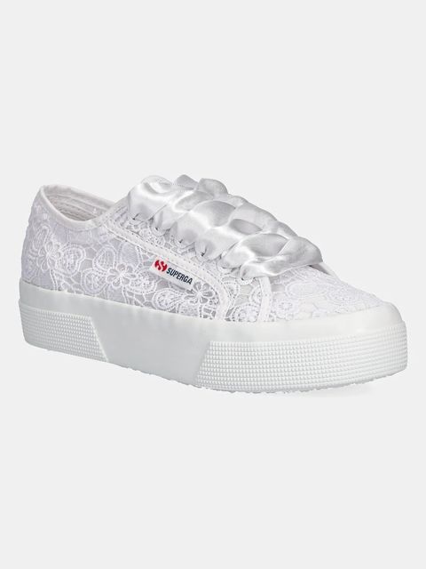 Superga tenisówki FLOWER MACRAME