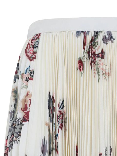 ETRO pleated floral-print skirt - Neutrals - zdjęcie produktu nr 2