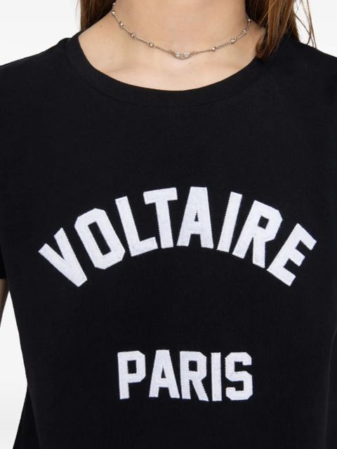 Zadig&Voltaire Alys cotton T-shirt - Black