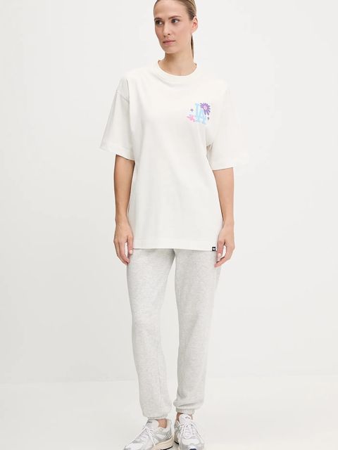 47 brand t-shirt bawełniany MLB Los Angeles Dodgers damski kolor biały BB012TMPEES654937SS - zdjęcie produktu nr 2