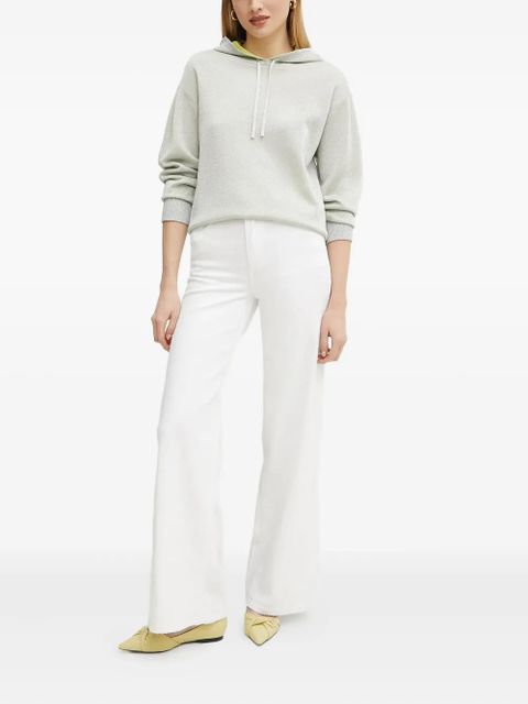 Missoni drawstring hoodie - Green