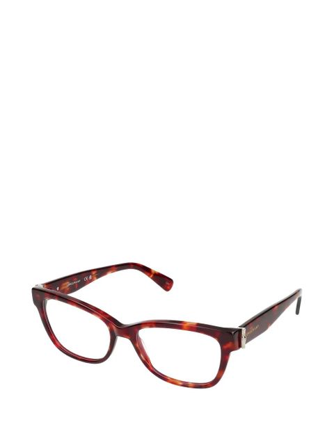 Longchamp cat-eye glasses - Red