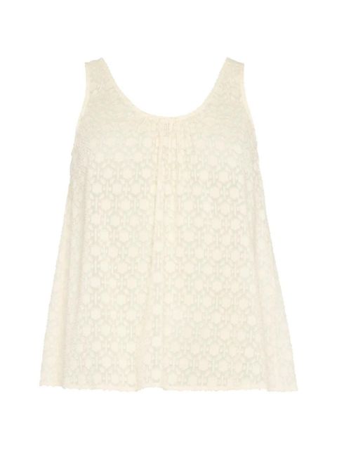 ERES celebration print top - Neutrals - zdjęcie produktu nr 1