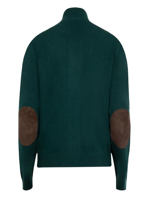 Miu Miu cashmere zip-up cardigan - Green - zdjęcie produktu nr 2