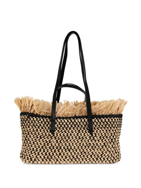 Ulla Johnson Lali woven tote bag - Neutrals