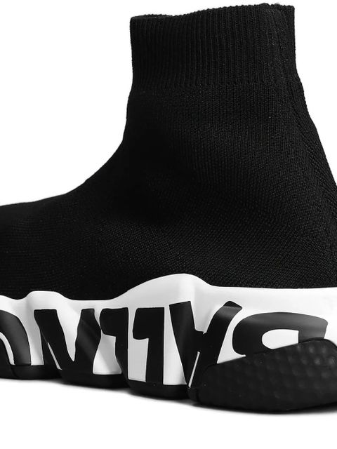 Balenciaga Speed logo-sole sneakers - Black