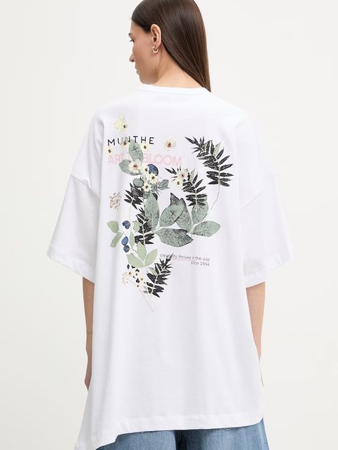 MUNTHE t-shirt damski bawełniany LANSTER - zdjęcie produktu nr 2