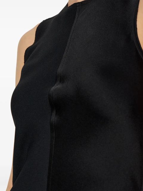 AMI Paris sleeveless midi dress - Black