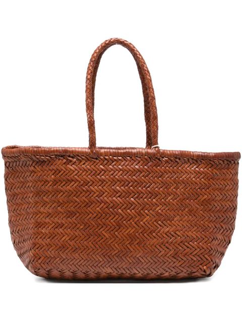 DRAGON DIFFUSION triple jump big tote bag - Brown