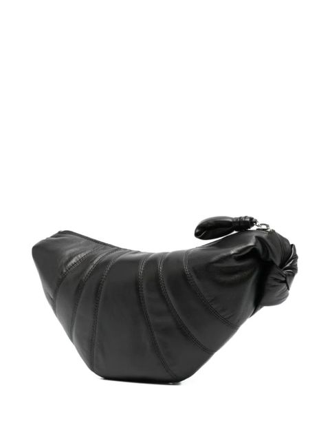 LEMAIRE Croissant shoulder bag - Black - zdjęcie produktu nr 2