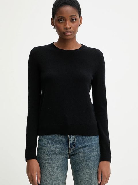 United Colors of Benetton sweter kaszmirowy kolor czarny lekki 1033D107P - zdjęcie produktu nr 1