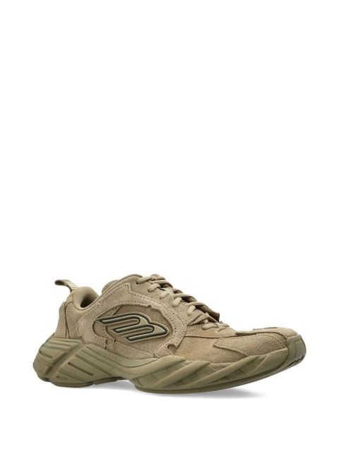 Balenciaga Monday suede sneakers - Neutrals - zdjęcie produktu nr 2