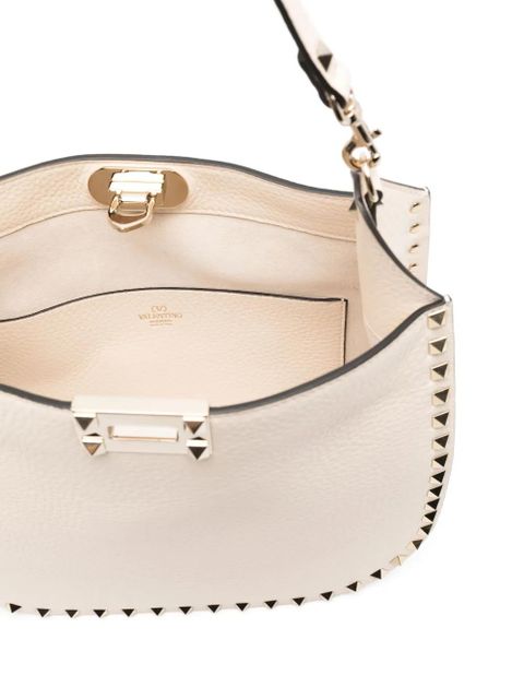 Valentino Garavani Rockstud shoulder bag - Neutrals