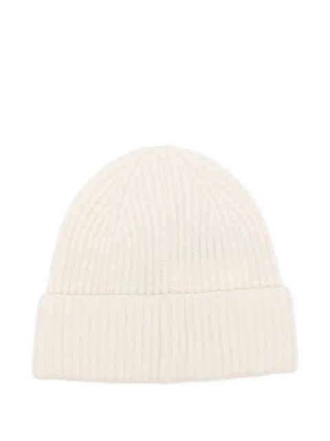 MC2 Saint Barth Moss ribbed-knit beanie hat - Neutrals - zdjęcie produktu nr 2