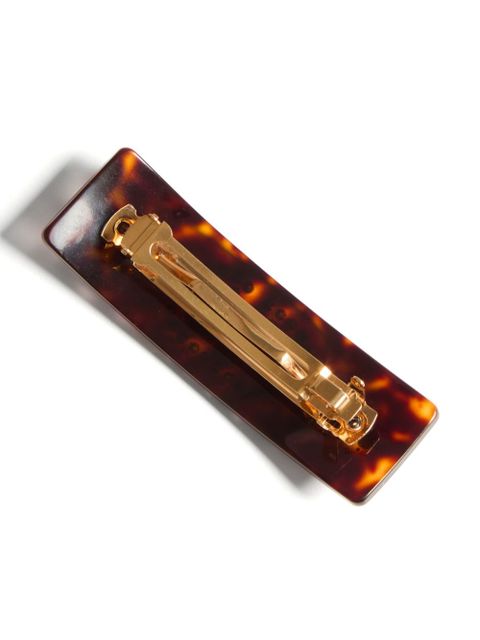 Valentino Garavani VLogo Signature hair clip - Brown