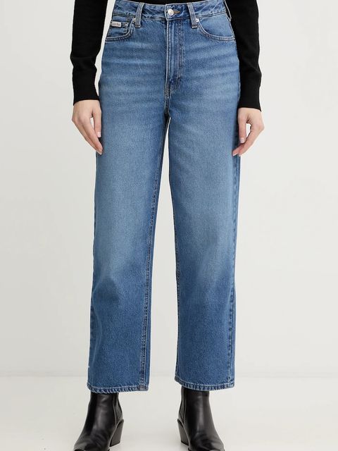 Calvin Klein Jeans jeansy damskie high waist LV047E626G - zdjęcie produktu nr 1