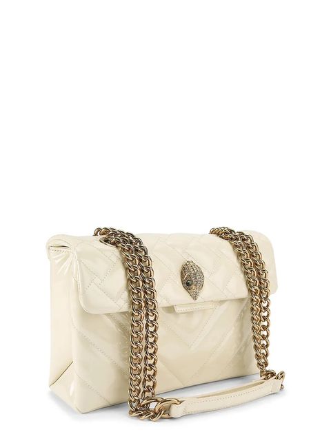 Kurt Geiger London torebka skórzana Kensington kolor beżowy 5021542309 - zdjęcie produktu nr 2