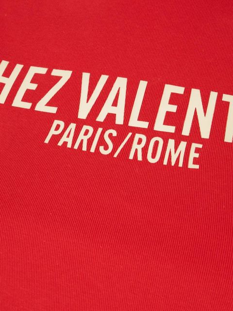 Valentino Garavani Chez-print T-shirt - Pink