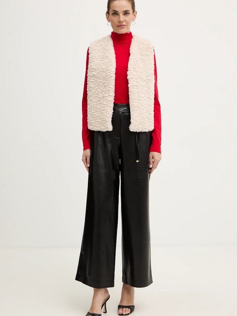 Marciano by Guess spodnie GLADYS damskie kolor czarny proste high waist 5BGB08 7389A - zdjęcie produktu nr 2