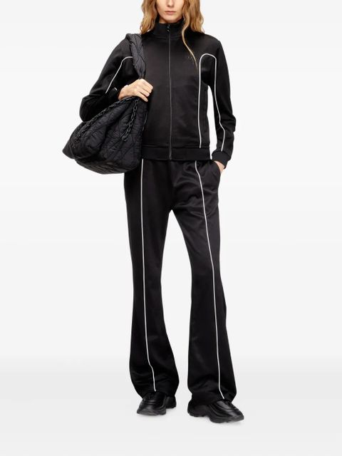 Diesel P-Lockingin-Od stripe-detail track pants - Black