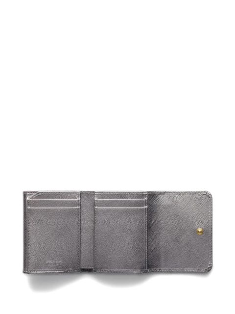 Prada small leather wallet - Silver