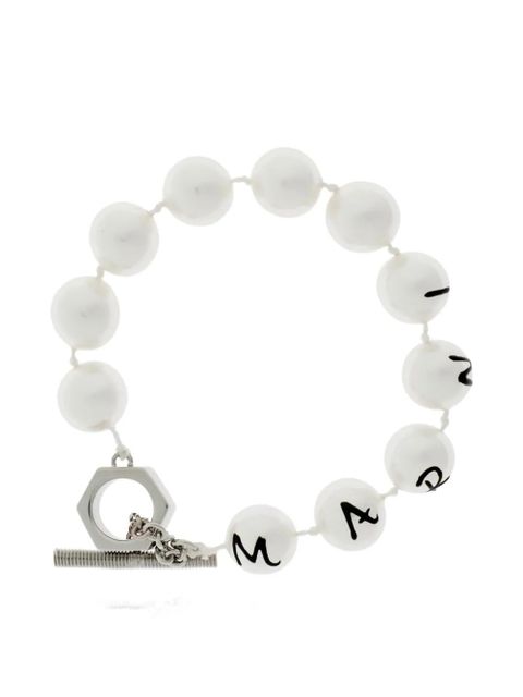 Marni beaded toggle bracelet - Silver - zdjęcie produktu nr 1