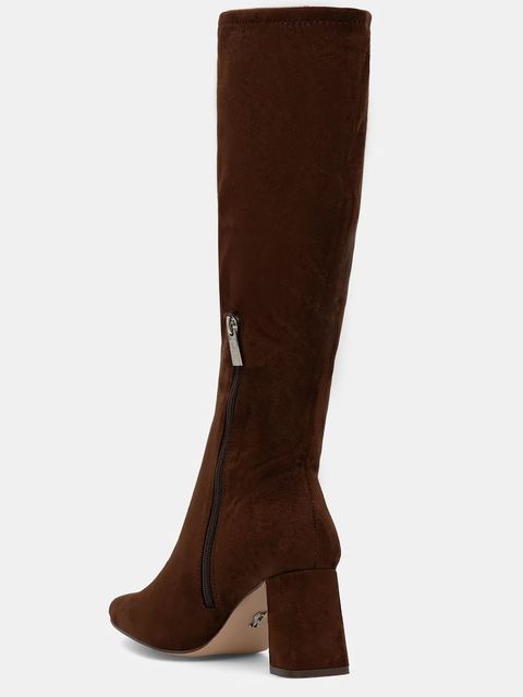 Steve Madden kozaki Holly damskie kolor brązowy na słupku 11003501