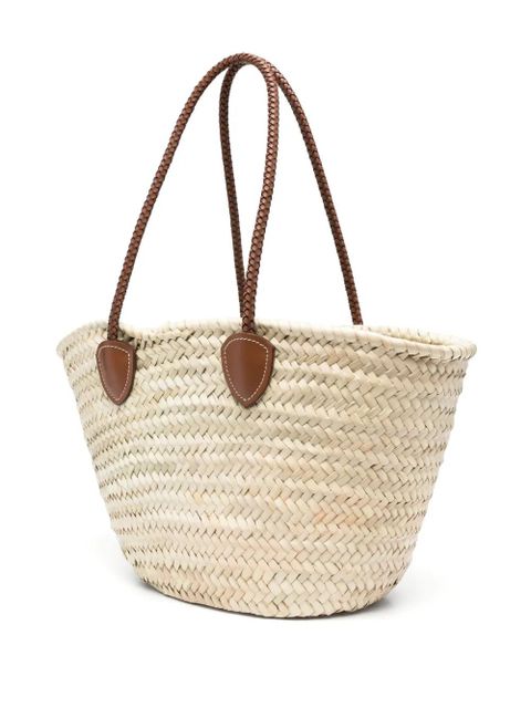 Miu Miu logo-patch tote bag - Neutrals - zdjęcie produktu nr 2