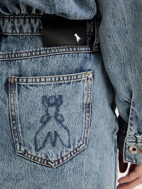 Patrizia Pepe sukienka jeansowa