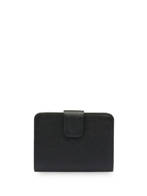 Prada Saffiano leather bi-fold wallet - Black - zdjęcie produktu nr 1