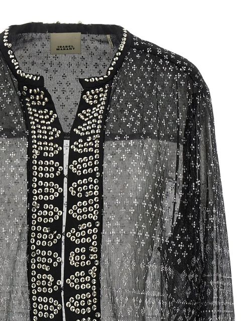 ISABEL MARANT Nickie blouse - Black