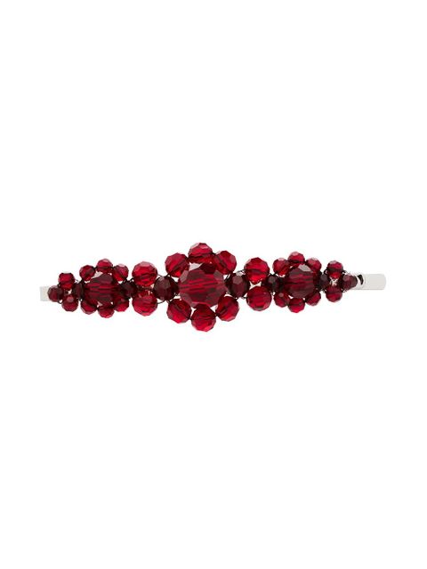 Simone Rocha crystal hair clip - Red - zdjęcie produktu nr 1