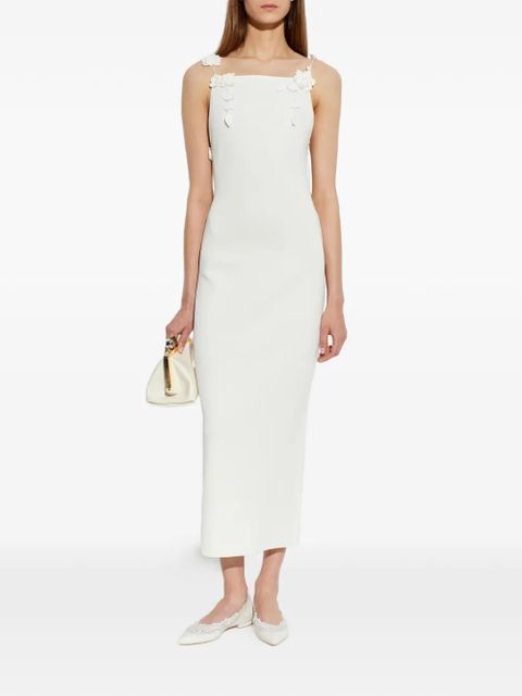 Cult Gaia Giuliana crochet-floral backless dress - White - zdjęcie produktu nr 2