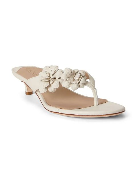 Lauren Ralph Lauren japonki damskie skórzane Frncsa Flwr - zdjęcie produktu nr 1