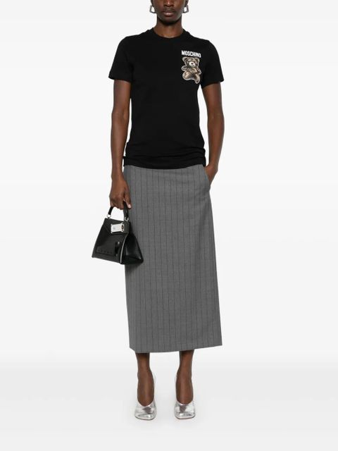 Moschino Leo Teddy-print T-shirt - Black - zdjęcie produktu nr 2