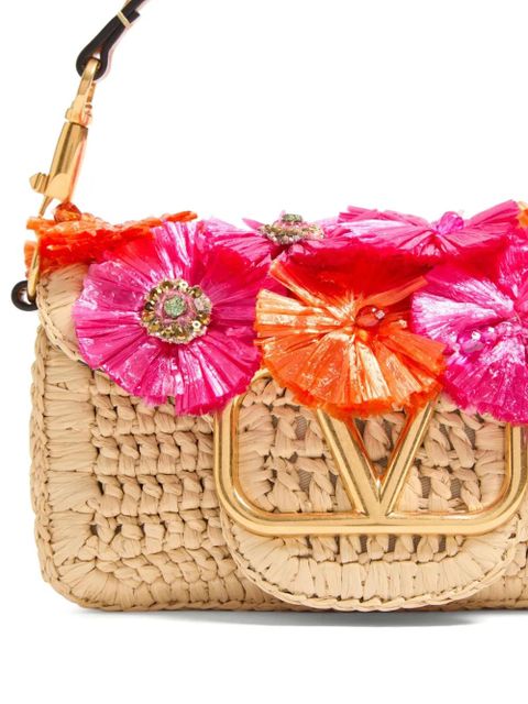 Valentino Garavani small Locò shoulder bag - Neutrals