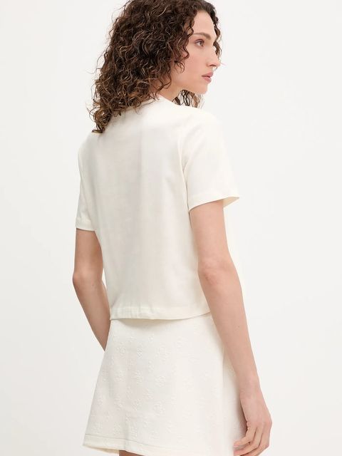 Guess t-shirt bawełniany FILANTA damski kolor beżowy V5GI18 I3Z14 - zdjęcie produktu nr 2