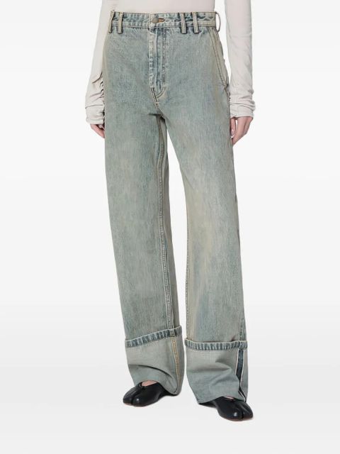 ENTIRE STUDIOS cuffed jeans - Blue - zdjęcie produktu nr 1