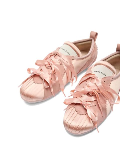 Simone Rocha Ballerina Grip satin sneakers - Pink - zdjęcie produktu nr 2
