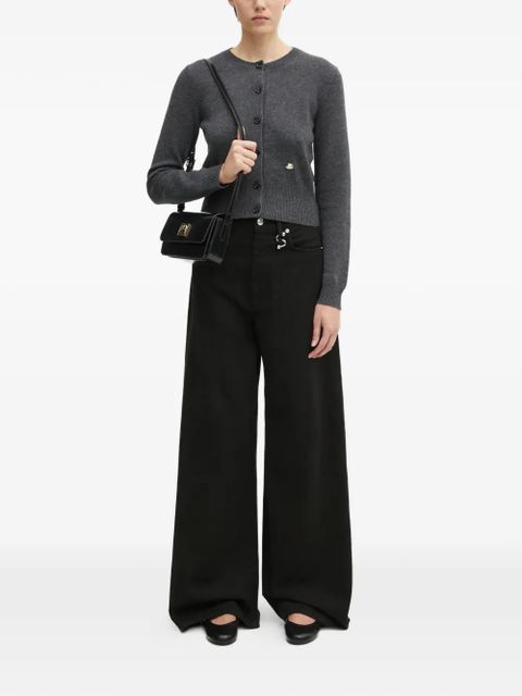 JW Anderson button-fastening cardigan - Grey - zdjęcie produktu nr 2