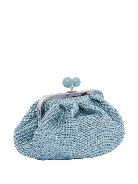 Weekend Max Mara Pasticcino woven shoulder bag - Blue - zdjęcie produktu nr 2