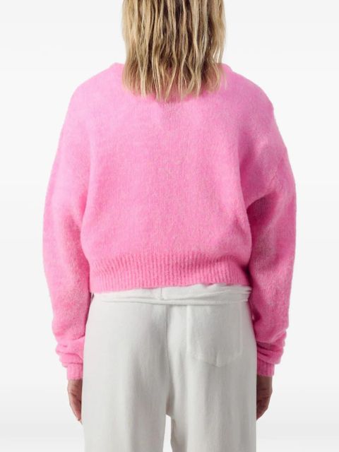 American Vintage Nuggy mélange sweater - Pink