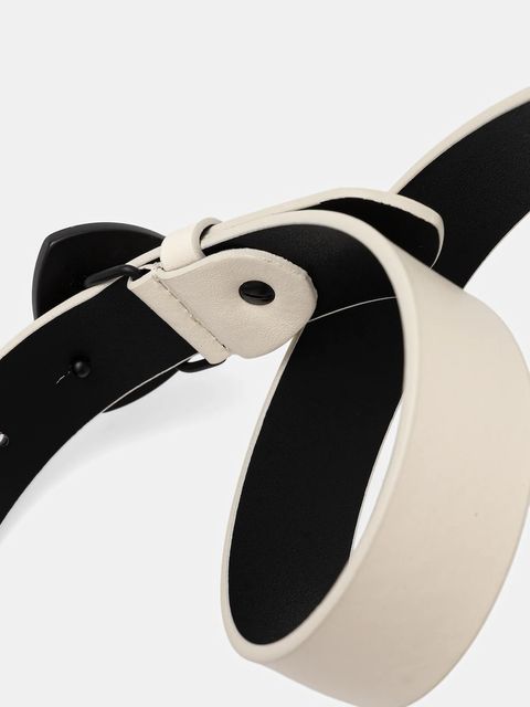 Blauer pasek damski kolor beżowy KSHILLY01 - zdjęcie produktu nr 2