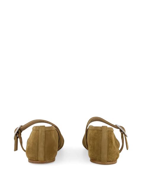 Le Monde Beryl Stella suede ballet flats - Brown