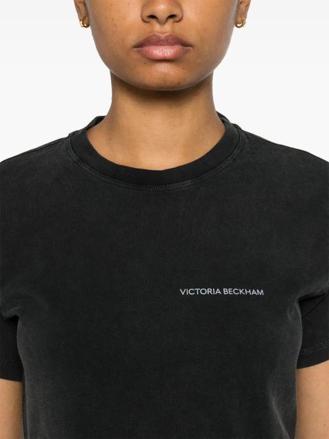 Victoria Beckham organic cotton T-shirt - Black - zdjęcie produktu nr 1