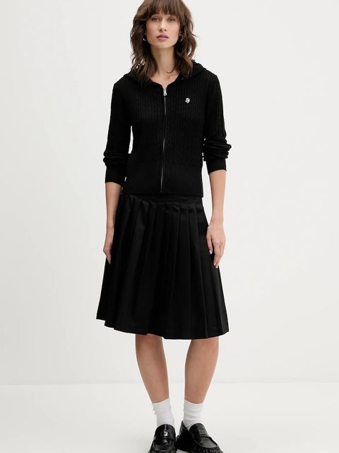 Dickies spódnica kolor czarny mini rozkloszowana DK0A87PZ