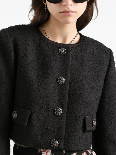 Dolce & Gabbana Rachel tweed jacket - Black