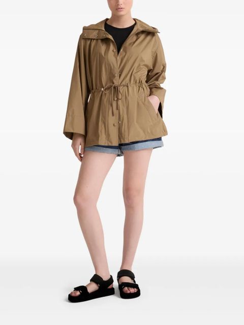 Yves Salomon hooded parka jacket - Brown - zdjęcie produktu nr 2