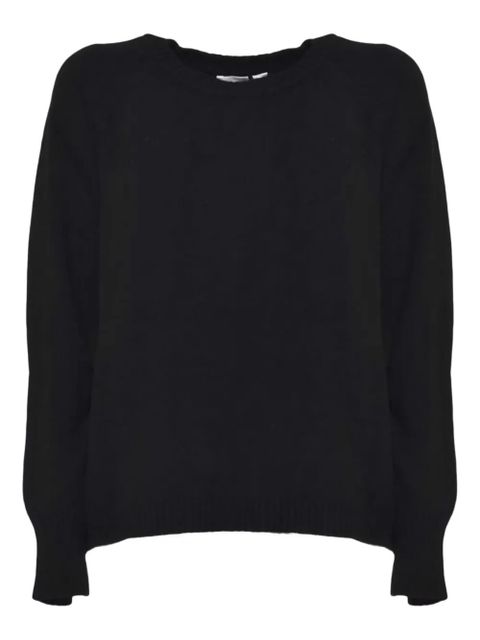 SOLOTRE crew-neck jumper - Black - zdjęcie produktu nr 1