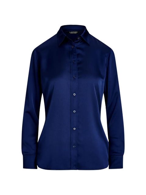 Lauren Ralph Lauren buttoned long-sleeve shirt - Blue - zdjęcie produktu nr 1